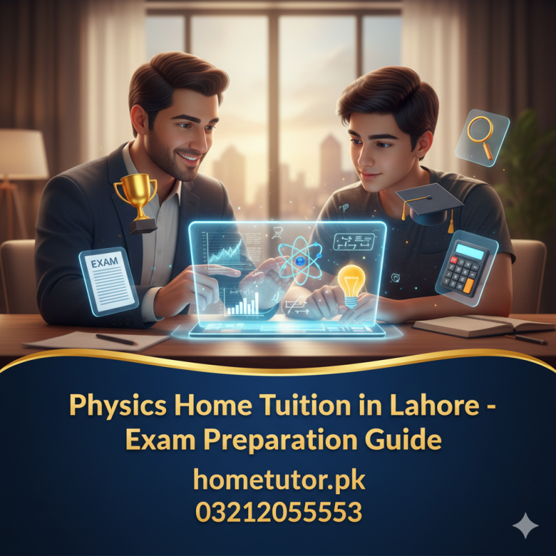 physics home tutor in lahore
