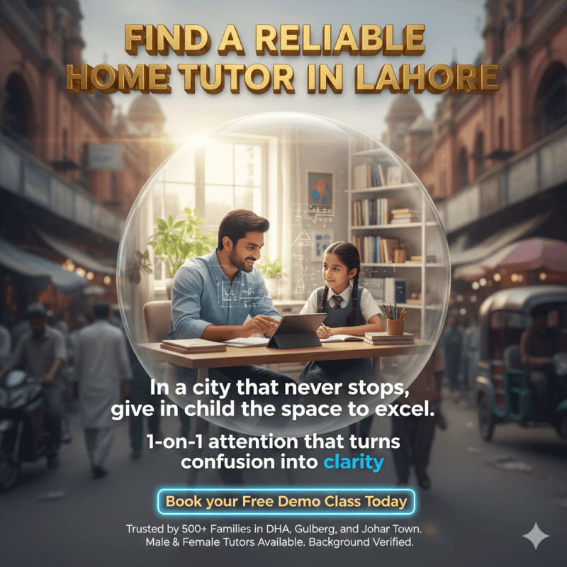 find best home tutor in lahore