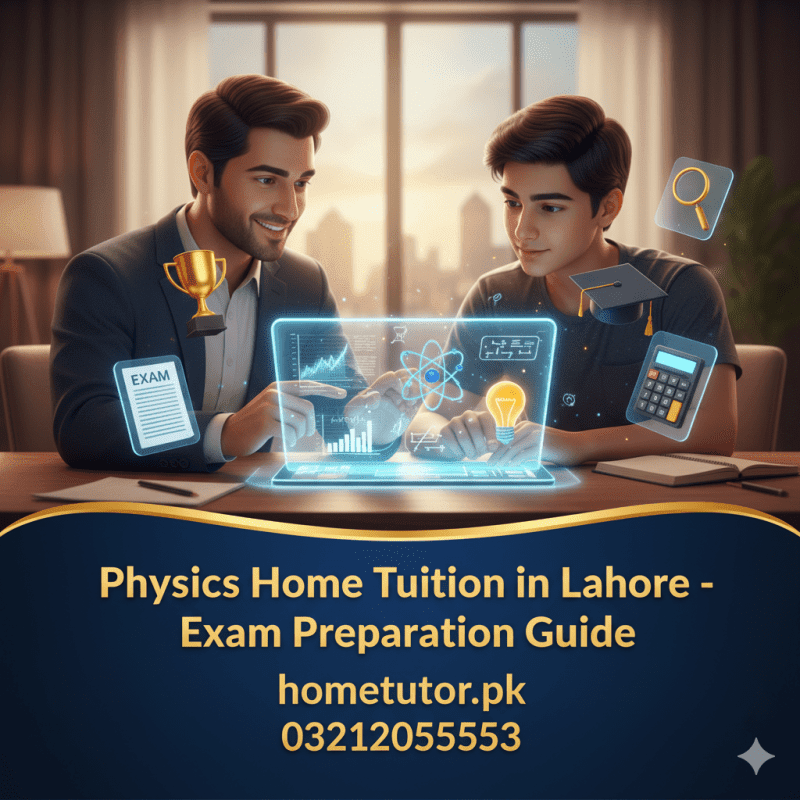 physics home tutor in lahore